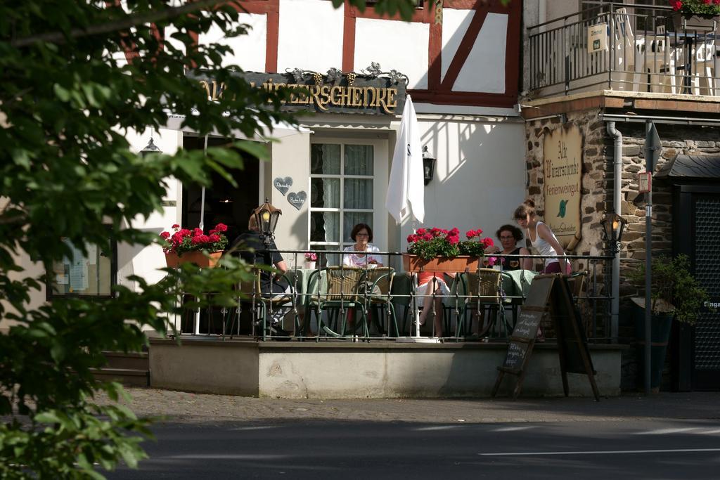 Alte Winzerschenke Hotel บรูทิกก์ ฟังเคิล ภายนอก รูปภาพ