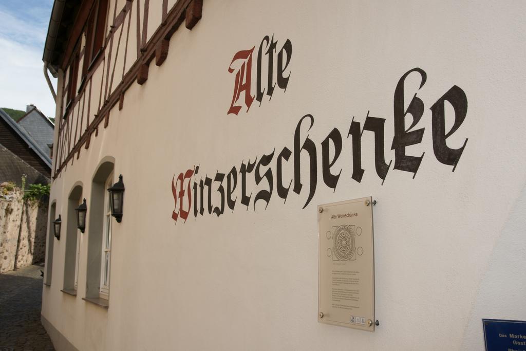 Alte Winzerschenke Hotel บรูทิกก์ ฟังเคิล ภายนอก รูปภาพ